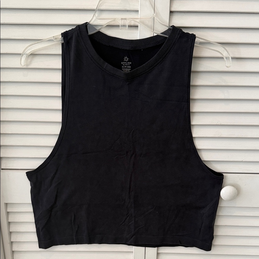 American Eagle Aerie Offline Sleeveless Crop Top